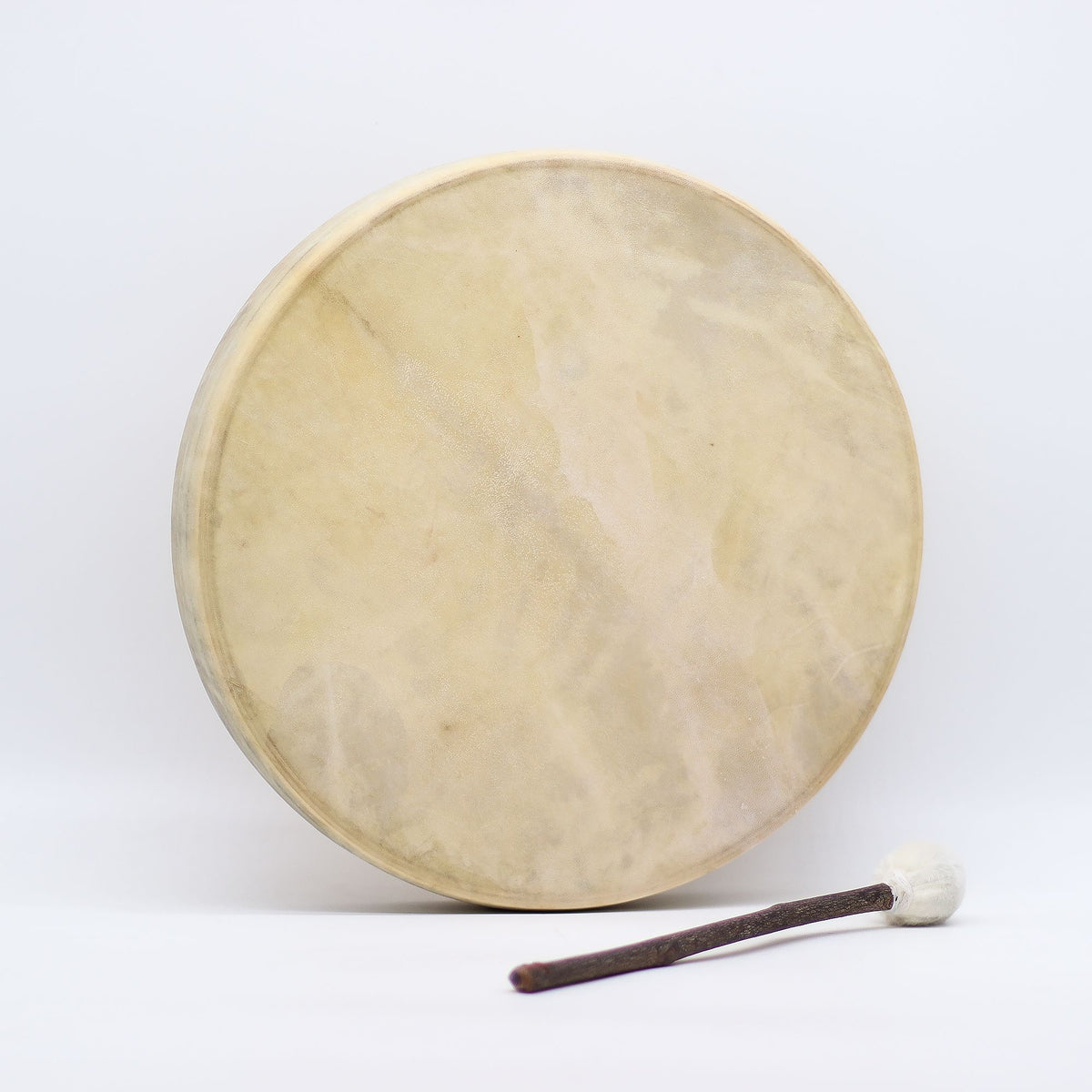 Geist des Adlers - Schamanentrommel & Schlägel - stimmbar - 40cm