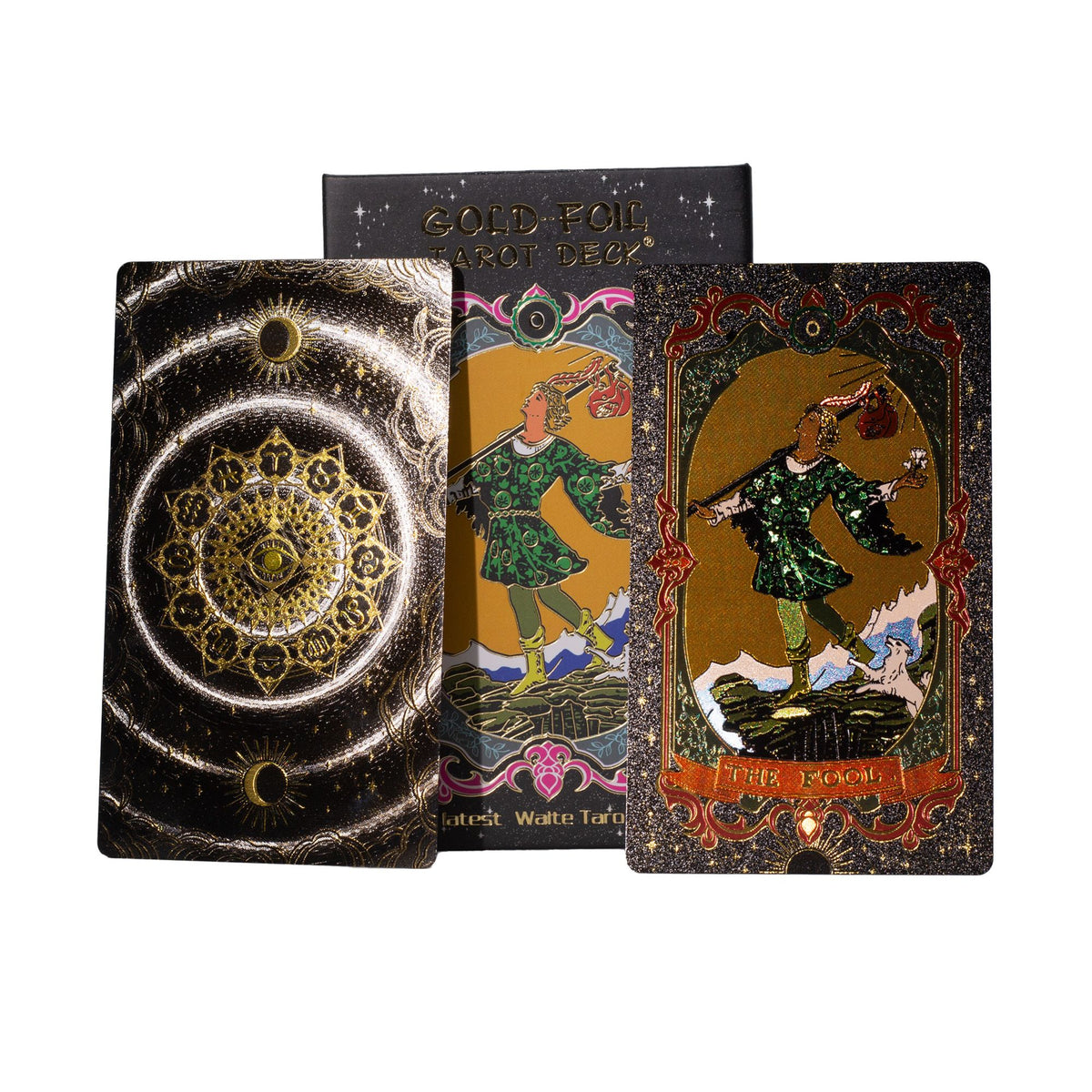 Tarotkarten-Set mit Goldfolie - inkl. Begleitheft