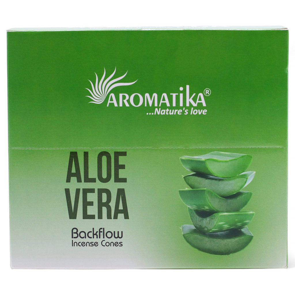 Masala visszafolyós füstölőkúp, 10 db – aloe vera