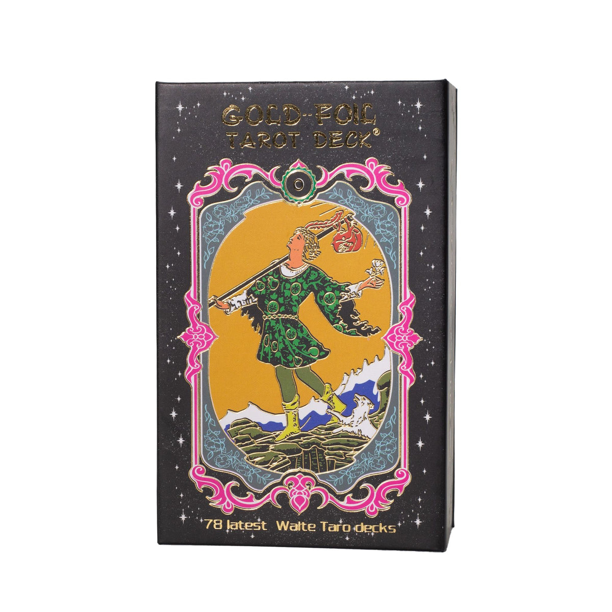 Tarotkarten-Set mit Goldfolie - inkl. Begleitheft