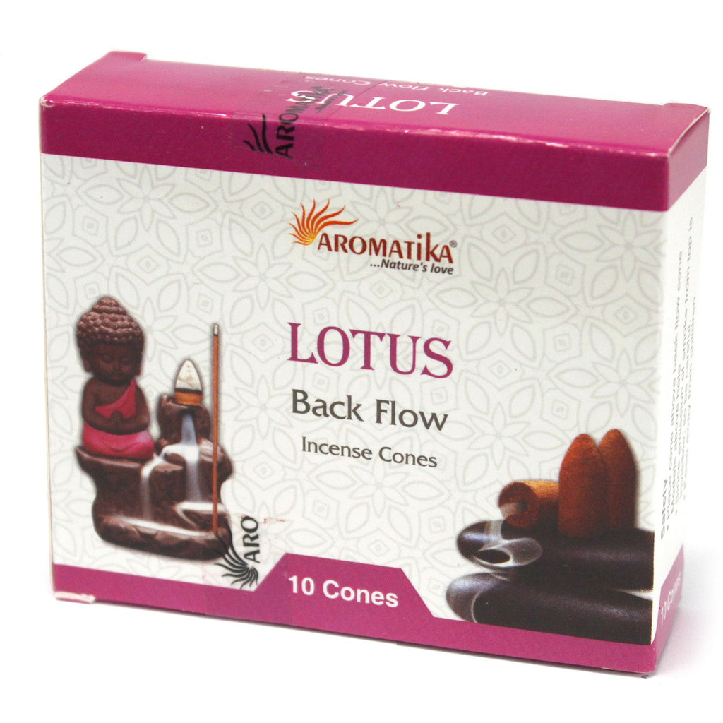 Aromatica visszafolyós füstölőkúp – lótusz