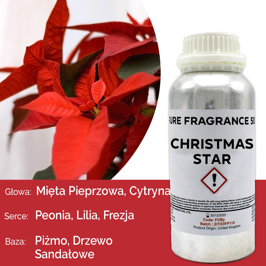 Karácsonyi csillag tiszta parfümolaj - 500 ml