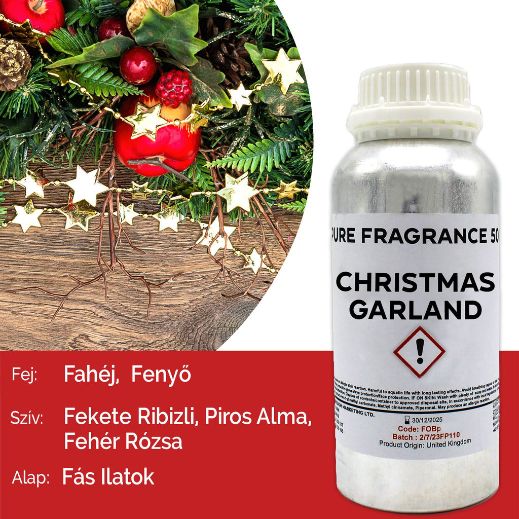 Čistý parfumový olej – vianočná girlanda – 500ml