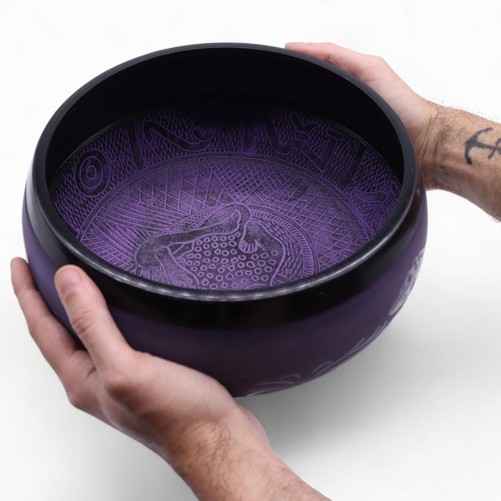 Extra hangos - gomba hangtál - Purple Haze (23x10,5 cm, 1,3 kg)