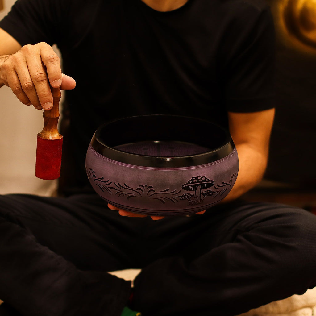 Extra hangos - gomba hangtál - Purple Haze (23x10,5 cm, 1,3 kg)