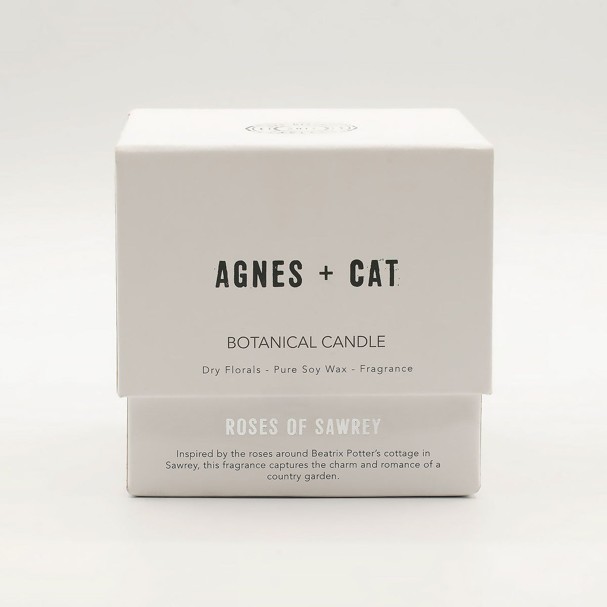 Agnes + Cat botanikus szójagyertya - Roses of Sawrey