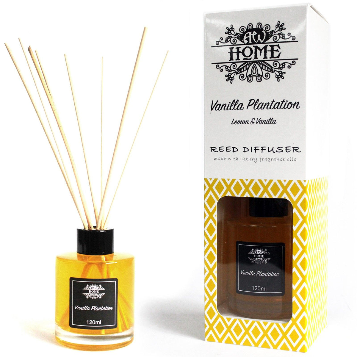 120 ml nádpálcás illatosító - vaníliaültetvény